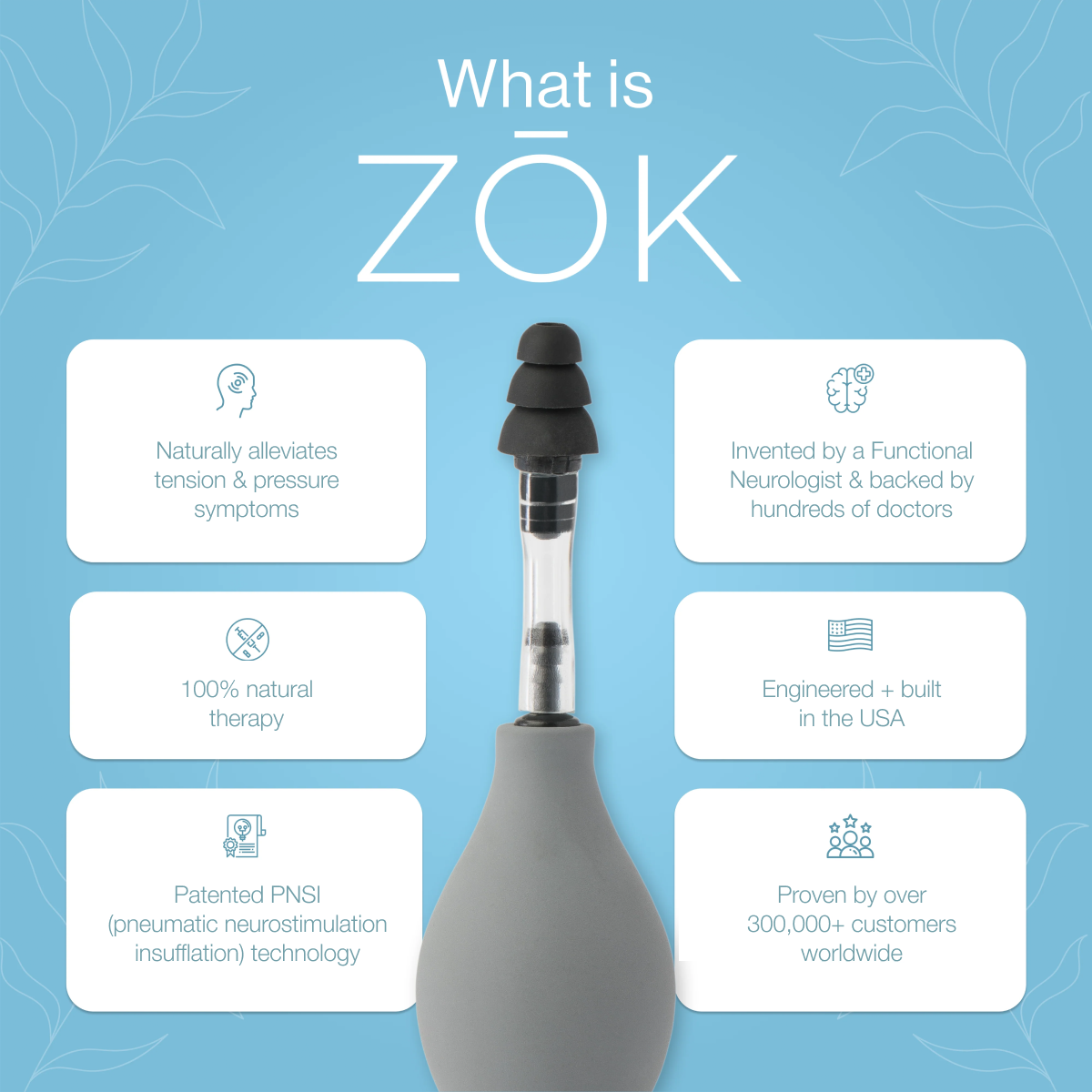 ZŌK - Naturally Reduce Pressure and Tension Inside the Head