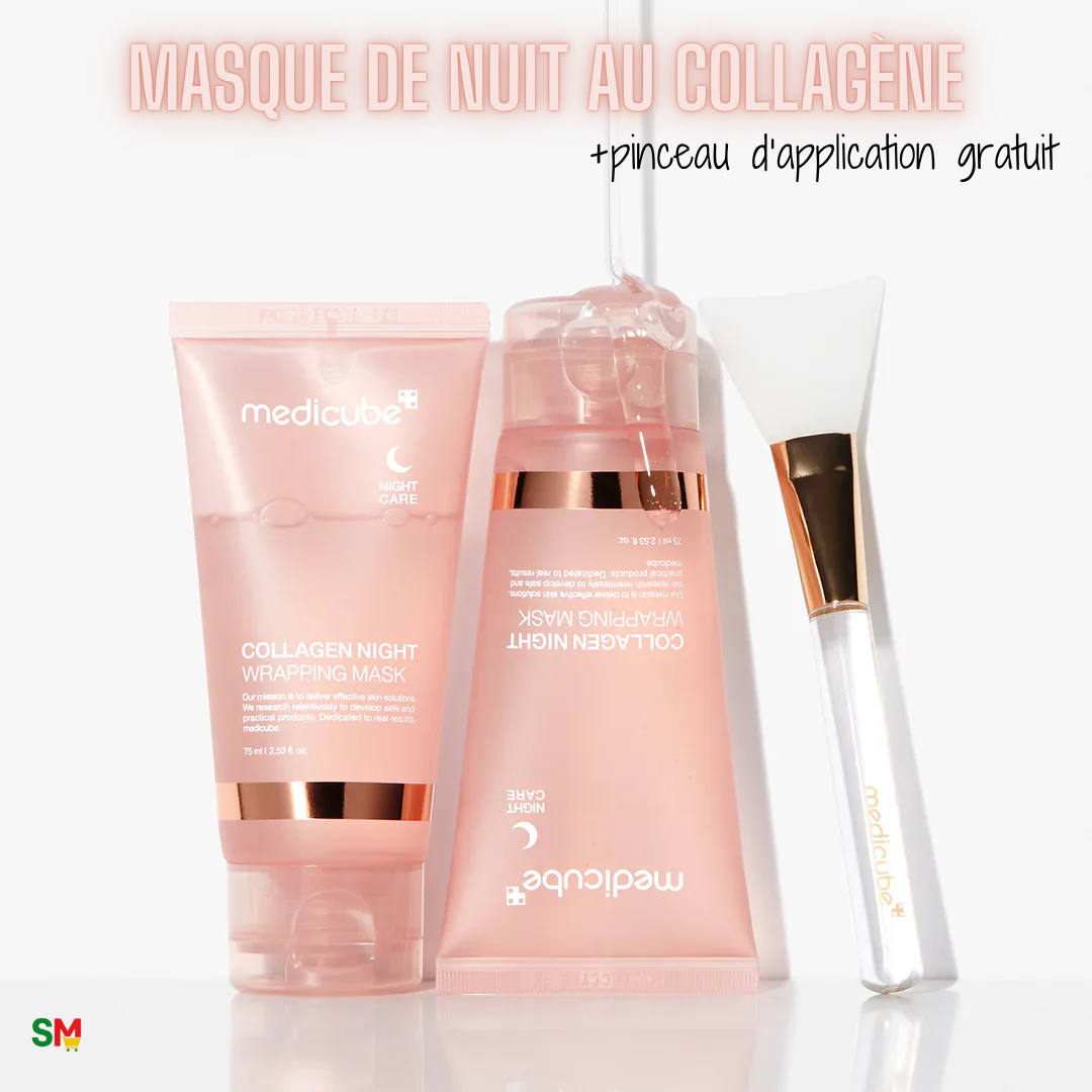 Medicube - Masque enveloppant de nuit au collagène