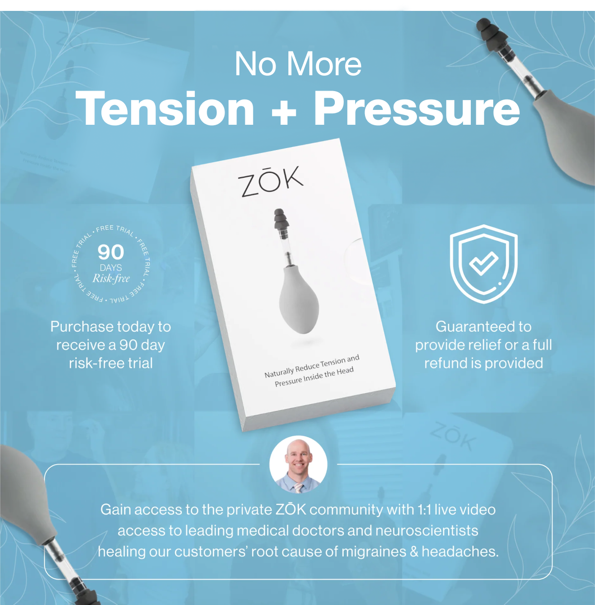 ZŌK - Naturally Reduce Pressure and Tension Inside the Head