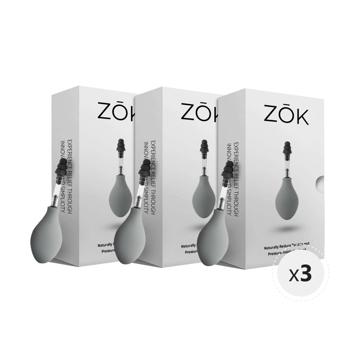 ZŌK - Naturally Reduce Pressure and Tension Inside the Head