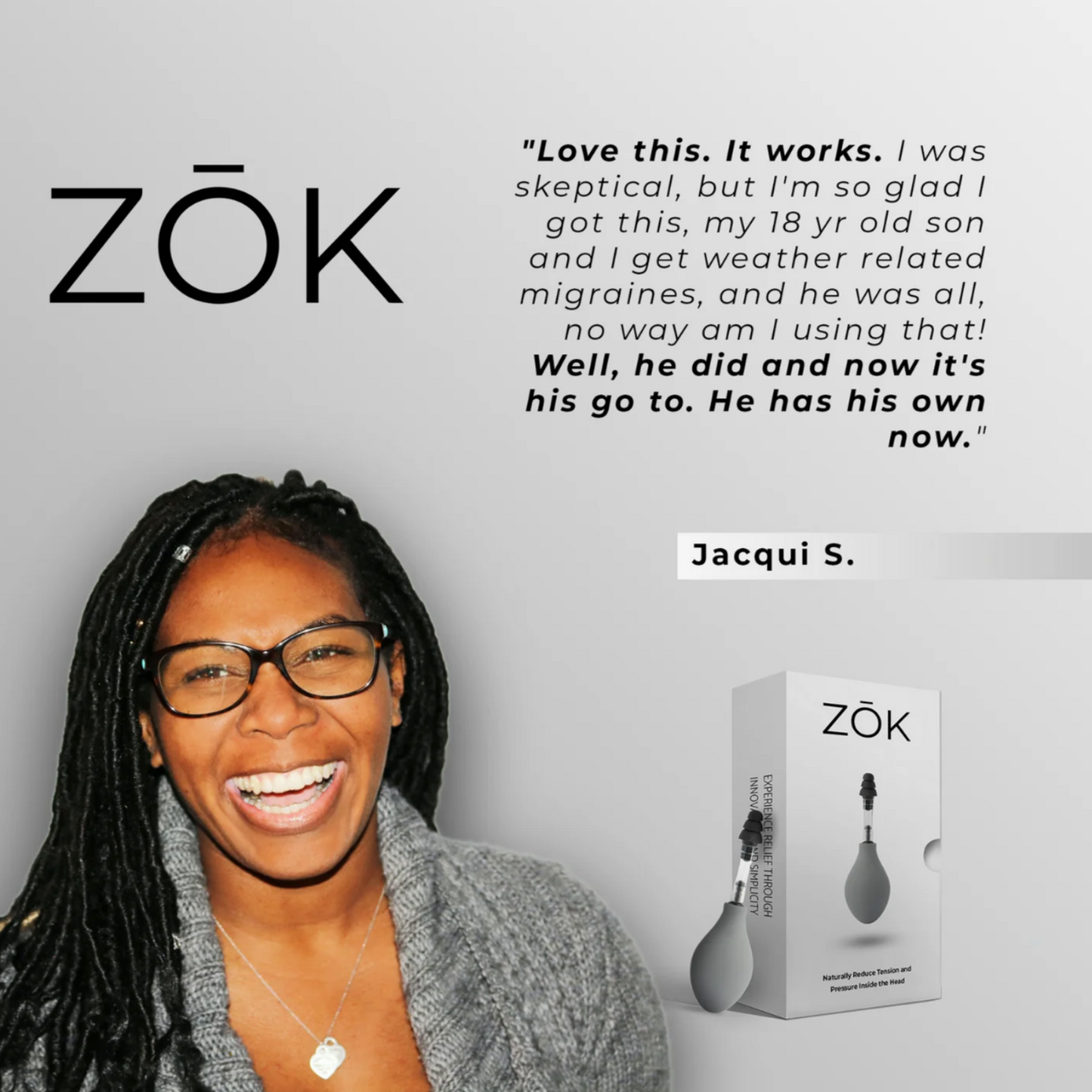 ZŌK - Naturally Reduce Pressure and Tension Inside the Head