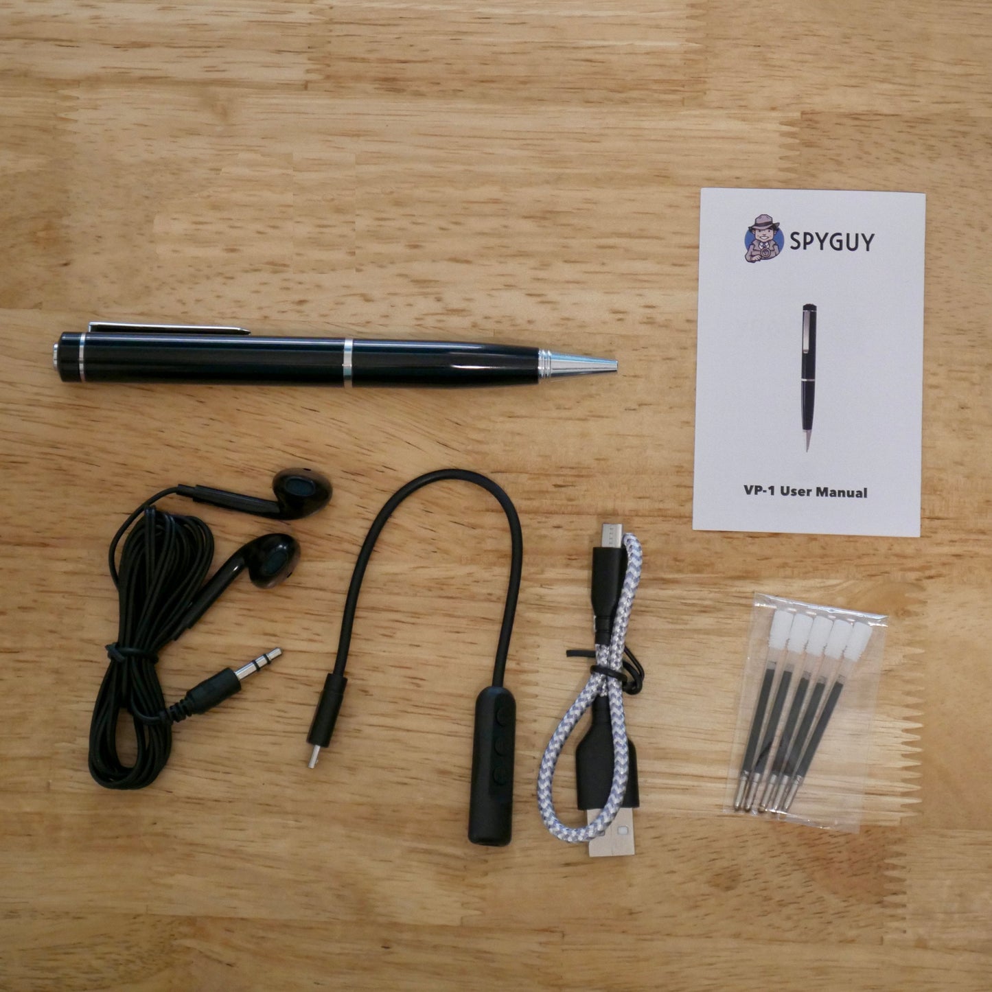 NoteTrack® - Stylo Enregistreur Vocal Activé par Voix